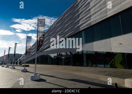 Liverpool Museum & Mann Island, Liverpool, Merseyside, Angleterre Banque D'Images