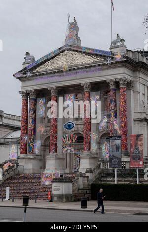 Londres, Angleterre - 02-12-2020. Se souvenir D'UN monde meilleur. Une commission d'hiver 2020 de Tate Britain par Chilia Kumari Singh Burman. (Photo de Sam Mellish Banque D'Images