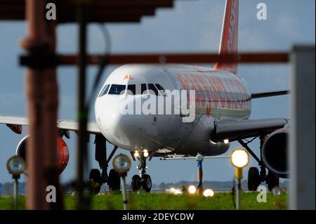 Aéroport de Liverpool John Lennon, Ryanair, EasyJet Banque D'Images