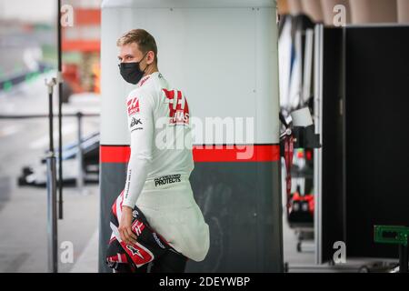 SCHUMACHER Mick (ger), Haas F1 Team VF-20 Ferrari, portrait pendant la Formule 1 Rolex Sakhir Grand Prix 2020, à partir de décembre / LM Banque D'Images