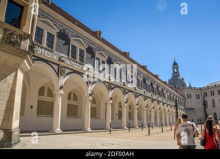 Stallhof, Dresde, Sachsen, Allemagne Banque D'Images