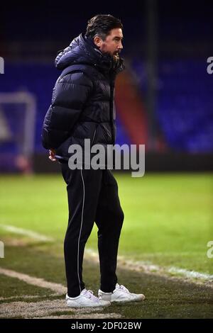 OLDHAM, ANGLETERRE. 1ER DÉCEMBRE lors du match de la Sky Bet League 2 entre Oldham Athletic et Tranmere Rovers à Boundary Park, Oldham, le mardi 1er décembre 2020. (Credit: Eddie Garvey | MI News) Credit: MI News & Sport /Alay Live News Banque D'Images