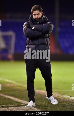 OLDHAM, ANGLETERRE. 1ER DÉCEMBRE lors du match de la Sky Bet League 2 entre Oldham Athletic et Tranmere Rovers à Boundary Park, Oldham, le mardi 1er décembre 2020. (Credit: Eddie Garvey | MI News) Credit: MI News & Sport /Alay Live News Banque D'Images