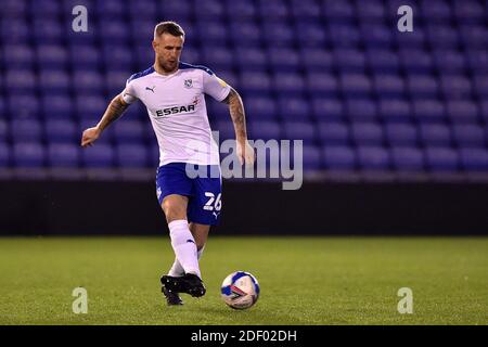 OLDHAM, ANGLETERRE. DÉCEMBRE 1 photo d'action de Tranmere Rovers Peter Clarke lors du match Sky Bet League 2 entre Oldham Athletic et Tranmere Rovers à Boundary Park, Oldham, le mardi 1er décembre 2020. (Credit: Eddie Garvey | MI News) Credit: MI News & Sport /Alay Live News Banque D'Images