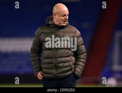 OLDHAM, ANGLETERRE. 1ER DÉCEMBRE Keith Hill (gérant) de Tranmere Rovers lors du match Sky Bet League 2 entre Oldham Athletic et Tranmere Rovers à Boundary Park, Oldham, le mardi 1er décembre 2020. (Credit: Eddie Garvey | MI News) Credit: MI News & Sport /Alay Live News Banque D'Images