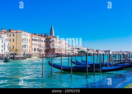 San Marco vu de la Salute. Venise, Vénétie, Italie, Europe Banque D'Images