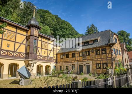 Leonhardi-Museum, Loschwitz, Dresde, Sachsen, Allemagne Banque D'Images