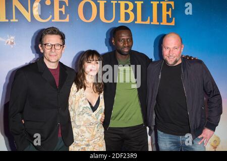 Michel Hazanavicius, Berenice Bejo, Omar Sy, François Damiens assiste à la première du film « le Prince oubliée » de Paris au Grand Rex à Paris le 02 février 2020. Photo de Nasser Berzane/ABACAPRESS.COM Banque D'Images