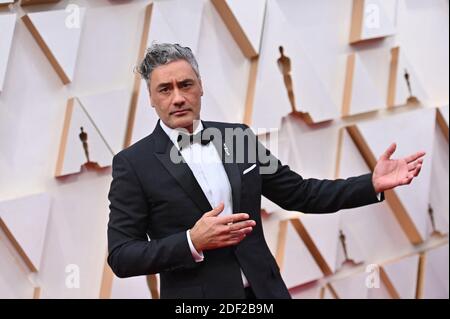 Le cinéaste Taika Waititi assistait aux 92e Oscars (Annual Academy Awards) à Hollywood et Highland le 09 février 2020 à Hollywood, Los Angeles, CA, Etats-Unis. Photo de Lionel Hahn/ABACAPRESS.COM Banque D'Images