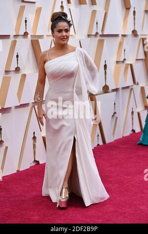 Salma Hayek a assisté à la 92e édition des Oscars (Annual Academy Awards) à Hollywood et Highland le 09 février 2020 à Hollywood, Los Angeles, CA, États-Unis. Photo de Lionel Hahn/ABACAPRESS.COM Banque D'Images