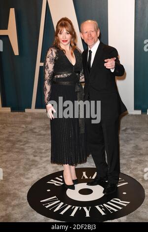 Bryce Dallas Howard et Ron Howard assistent à la fête des Oscars de la Vanity Fair au Wallis Annenberg Center for the Performing Arts le 09 février 2020 à Beverly Hills, Los Angeles, CA, États-Unis, le 9 février 2020. Photo de David Niviere/ABACAPRESS.COM Banque D'Images