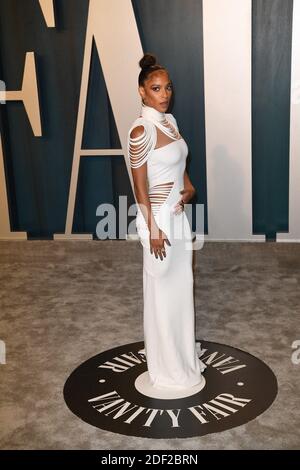 Megalyn Echikunwoke participe à la fête des Oscars de la Vanity Fair au Wallis Annenberg Center for the Performing Arts le 09 février 2020 à Beverly Hills, Los Angeles, CA, États-Unis, le 9 février 2020. Photo de David Niviere/ABACAPRESS.COM Banque D'Images