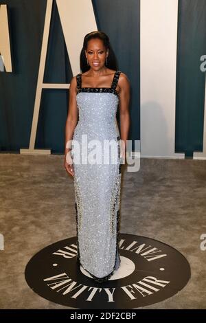 Regina King participe à la fête des Oscars de la Vanity Fair au Wallis Annenberg Center for the Performing Arts le 09 février 2020 à Beverly Hills, Los Angeles, CA, États-Unis, le 9 février 2020. Photo de David Niviere/ABACAPRESS.COM Banque D'Images