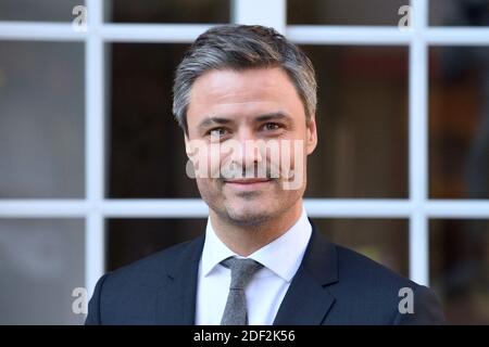 Jean-Philippe Vetter (LR) candidat aux élections municipales de mars 2020. Strasbourg Nord-est de la France, février 2020. Photo de Nicolas Roses/ABACAPRESS.COM Banque D'Images