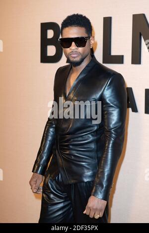 Huissier assistant au salon Balmain dans le cadre de la semaine de la mode de Paris vêtements pour femmes automne/hiver 2020/2021 à Paris, France, le 28 février 2020. Photo d'Aurore Marechal/ABACAPRESS.COM Banque D'Images