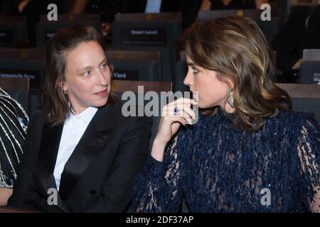 Céline Sciamma et sa petite amie Adele Haenel lors de la 45e cérémonie annuelle des Cesar film Awards tenue à la salle Pleyel à Paris, France, le 28 février 2020. Photo de Nasser Berzane/ABACAPRESS.COM Banque D'Images