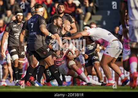 Paul Gabrilligues (SF) lors du match DE rugby TOP 14 entre RC Toulon et Stade Francais Paris au stade Felix Mayol, à Toulon, France, le 1er mars 2020. Photo de Julien Poupart/ABACAPRESS.COM Banque D'Images