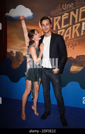 Marilyn Lima, son petit ami Michel Biel assistant à une première à Paris au Max Linder Cinema à Paris, le 2 mars 2020. Photo de David Boyer/ABACAPRESS.COM Banque D'Images