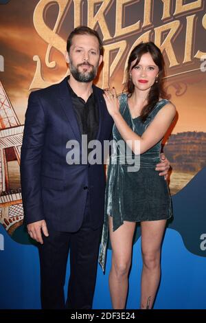 Nicolas Duvauchelle, Marilyn Lima participant à une Sirene PREMIÈRE à Paris au Max Linder Cinema à Paris, le 2 mars 2020. Photo de David Boyer/ABACAPRESS.COM Banque D'Images