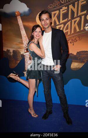 Marilyn Lima, son petit ami Michel Biel assistant à une première à Paris au Max Linder Cinema à Paris, le 2 mars 2020. Photo de David Boyer/ABACAPRESS.COM Banque D'Images