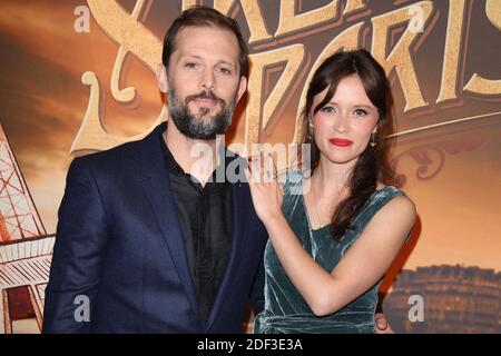 Nicolas Duvauchelle, Marilyn Lima participant à une Sirene PREMIÈRE à Paris au Max Linder Cinema à Paris, le 2 mars 2020. Photo de David Boyer/ABACAPRESS.COM Banque D'Images