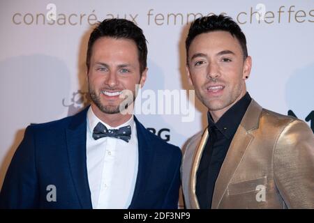 Christian Millette et Maxime Dereymez assistent au Gala Mawoma à la conciergerie de Paris, France, le 09 mars 2020. Photo d'Aurore Marechal/ABACAPRESS.COM Banque D'Images