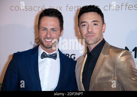 Christian Millette et Maxime Dereymez assistent au Gala Mawoma à la conciergerie de Paris, France, le 09 mars 2020. Photo d'Aurore Marechal/ABACAPRESS.COM Banque D'Images