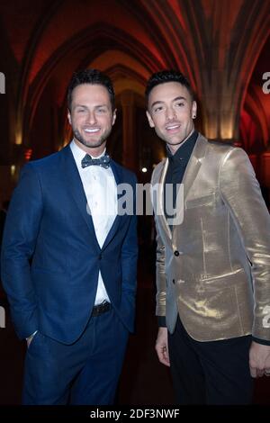 Christian Millette et Maxime Dereymez assistent au Gala Mawoma à la conciergerie de Paris, France, le 09 mars 2020. Photo d'Aurore Marechal/ABACAPRESS.COM Banque D'Images