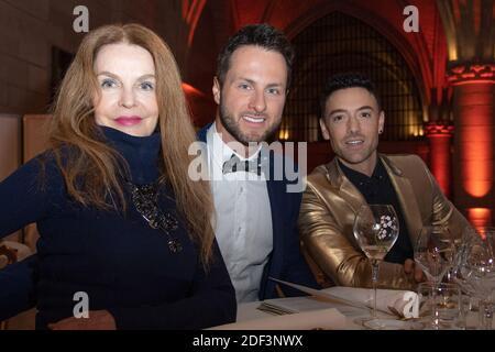 Cyrielle clair, Christian Millette et Maxime Dereymez assistent au Gala Mawoma à la conciergerie de Paris, France, le 09 mars 2020. Photo d'Aurore Marechal/ABACAPRESS.COM Banque D'Images