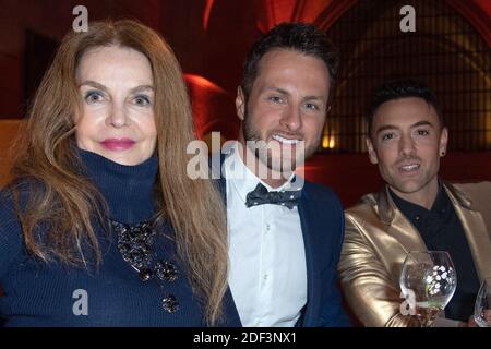 Cyrielle clair, Christian Millette et Maxime Dereymez assistent au Gala Mawoma à la conciergerie de Paris, France, le 09 mars 2020. Photo d'Aurore Marechal/ABACAPRESS.COM Banque D'Images