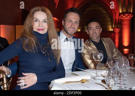 Cyrielle clair, Christian Millette et Maxime Dereymez assistent au Gala Mawoma à la conciergerie de Paris, France, le 09 mars 2020. Photo d'Aurore Marechal/ABACAPRESS.COM Banque D'Images