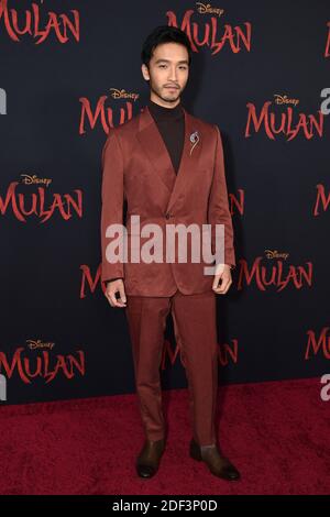 Yoson an assiste à la première de Disney's 'mulan' au Dolby Theatre le 09 mars 2020 à Los Angeles, CA, USA. Photo de Lionel Hahn/ABACAPRESS.COM Banque D'Images