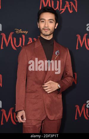 Yoson an assiste à la première de Disney's 'mulan' au Dolby Theatre le 09 mars 2020 à Los Angeles, CA, USA. Photo de Lionel Hahn/ABACAPRESS.COM Banque D'Images