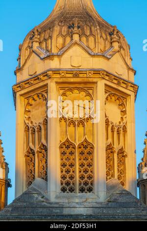 Royaume-Uni, Angleterre, Cambridgeshire, Cambridge, King's Parade, King's College, King's College Porterss' Lodge Banque D'Images