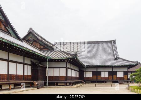 À l'intérieur du Palais impérial de Kyoto, au Japon Banque D'Images