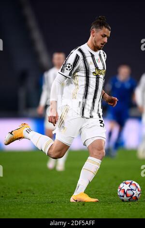 Turin, Italie. 2 décembre 2020. Radu Dragusin (Juventus) lors du match de l'UEFA « Champions League 2020 2021 » entre Juventus 3-0 Dinamo Kiev au stade Allianz le 02 décembre 2020 à Turin, en Italie. Credit: Maurizio Borsari/AFLO/Alay Live News Banque D'Images