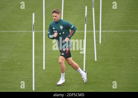 Munich, Allemagne. 03ème décembre 2020. Joshua KIMMICH (FC Bayern Munich) pendant une formation avancée, FC Bayern Munich, formation sur Saebener Strasse. Football 1. Bundesliga, saison 2020/2021 le 3 décembre 2020. | utilisation dans le monde crédit: dpa/Alay Live News Banque D'Images
