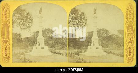 Monument des soldats et des marins, image fixe, stéréographes, 1850 - 1930 Banque D'Images