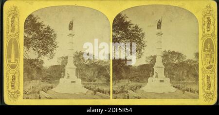 Monument des soldats et des marins, image fixe, stéréographes, 1850 - 1930 Banque D'Images