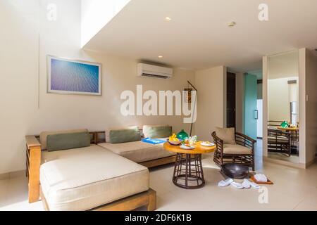 Le Discovery Shores Boracay, un hôtel de luxe à Boracay Island, Philippines Banque D'Images
