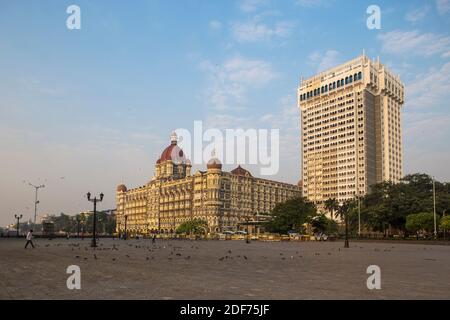 Inde, Maharashtra, Mumbai, Colaba, Taj Mahal Palace Hotel Banque D'Images