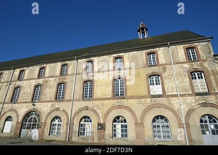 France, Vosges, Senones, ville, abbaye, ferme datant du XVIIIe siècle Banque D'Images