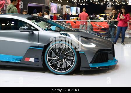 Dubaï, Émirats arabes unis - 16 novembre : La Bugatti Divo sportscar est sur Dubai Motor Show 2019 le 16 novembre, 2019 Banque D'Images