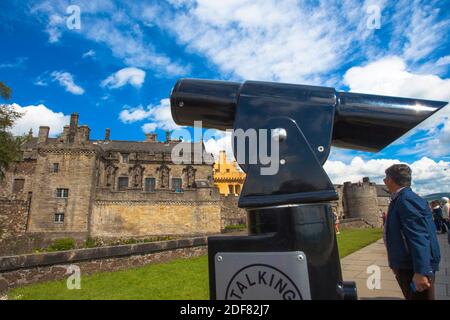Château de Stirling, ville de Stirling, Écosse, Royaume-Uni, Europe.