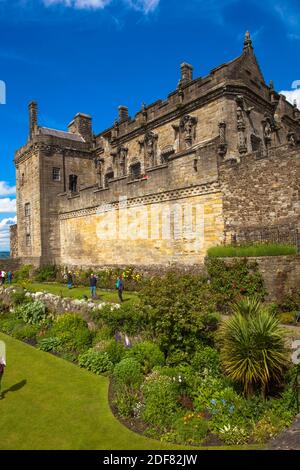 Château de Stirling, ville de Stirling, Écosse, Royaume-Uni, Europe.