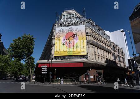 Le grand magasin des Galeries Lafayette rouvre alors que la France soulage le confinement en raison du coronavirus Covid19. Paris, France, le 30 mai 2020. Photo de Florent Bardos/ABACAPRESS.COM Banque D'Images