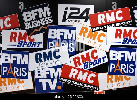 Illustration BFMTV à Paris, France, le 24 juin 2020. Photo d'Alain Apaydin/ABACAPRESS.COM Banque D'Images