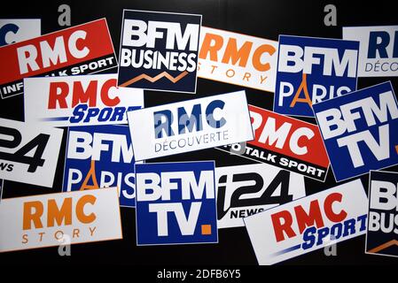 Illustration BFMTV à Paris, France, le 24 juin 2020. Photo d'Alain Apaydin/ABACAPRESS.COM Banque D'Images