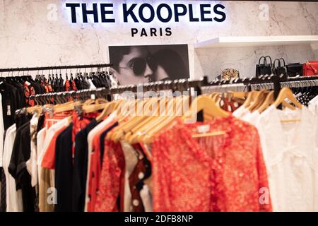 Une enseigne du KOOPLES, le 26 juin 2020 à Orly, à 13 km au sud de Paris, France. Photo de David Niviere/ABACAPRESS.COM Banque D'Images