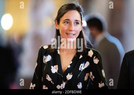 Le secrétaire d'État du ministre de la transition écologique et solidaire, Brune Poirson, assiste aux questions posées au gouvernement au Sénat à Paris, en France, le 1er juillet 2020. Photo de David Niviere/ABACAPRESS.COM Banque D'Images